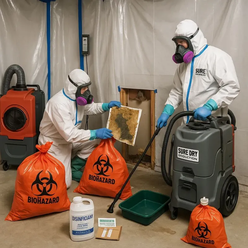 Contaminated Water Handling Protocols process in Mercer County, WV